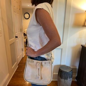 Frye Off White Crossbody